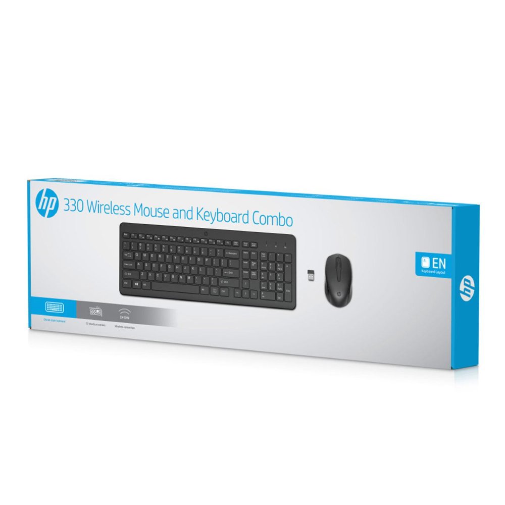 Combo Mouse y teclado inalambrico HP