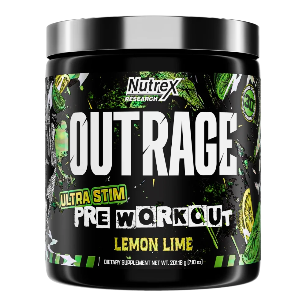 NUTREX OUTRAGE 30SER. LEMON LIME