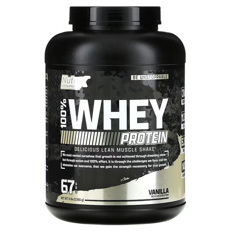 NUTREX PROTEINA 100% WHEY 5 LB. VAINILLA