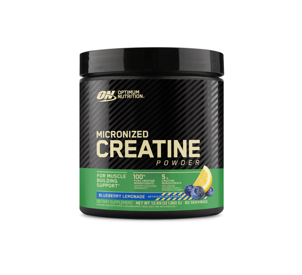 Optimum Nutrition Creatine 60 SRV. Blueberry Lemonade
