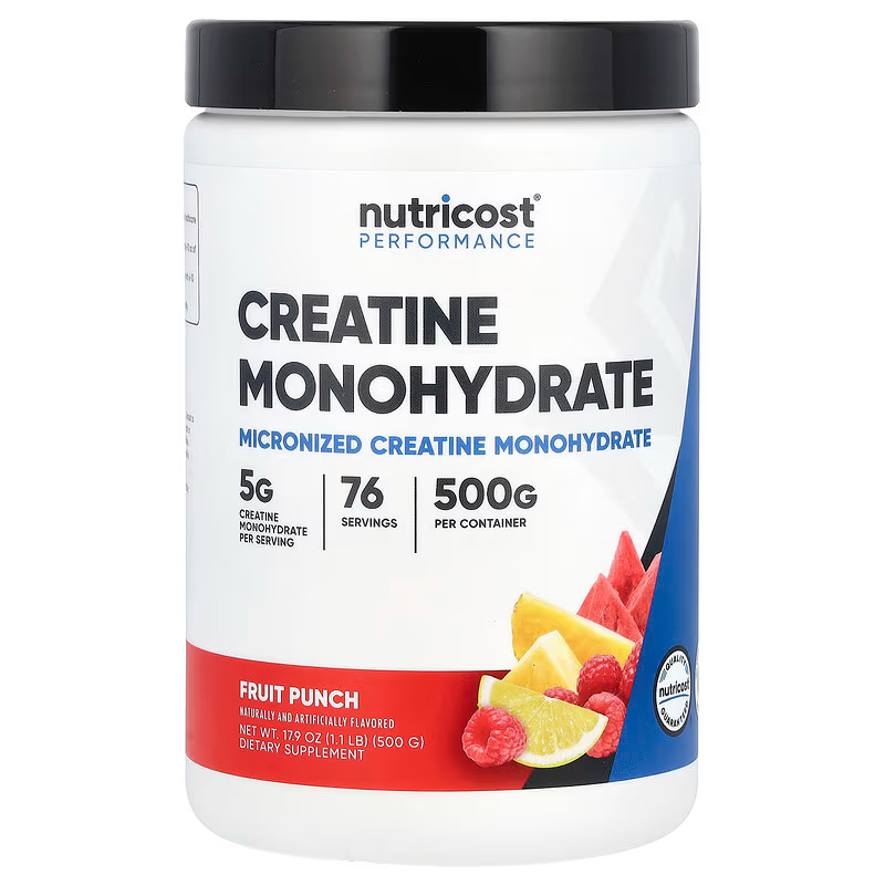Nutricost Creatina 500G. Fruit Punch