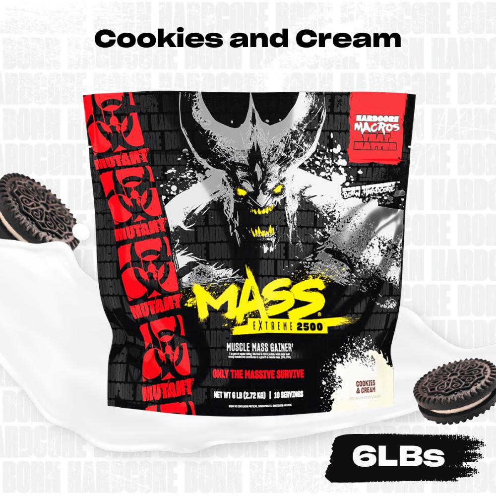 MUTANT MASS 6Lb COOKIES & CREAM