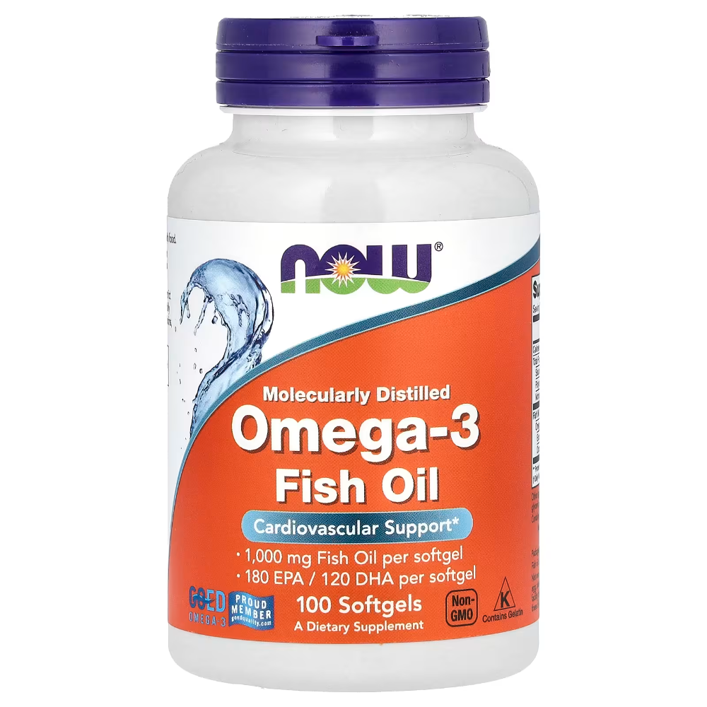 NOW OMEGA-3 100 Softgels
