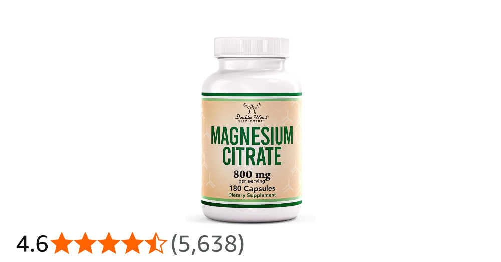 MAGNESIO CITRATE 800 MG 180 CAPSULAS