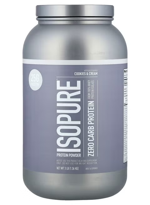 ISOPURE 3LB COOKIES & CREAM