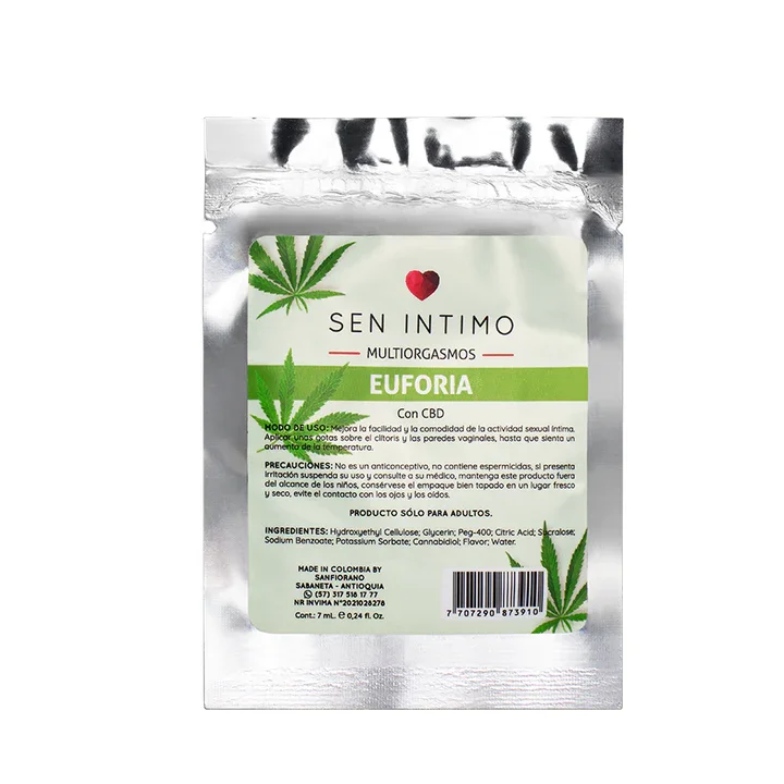 MULTIORGASMOS EUFORIA X 7 ML SEN ÍNTIMO