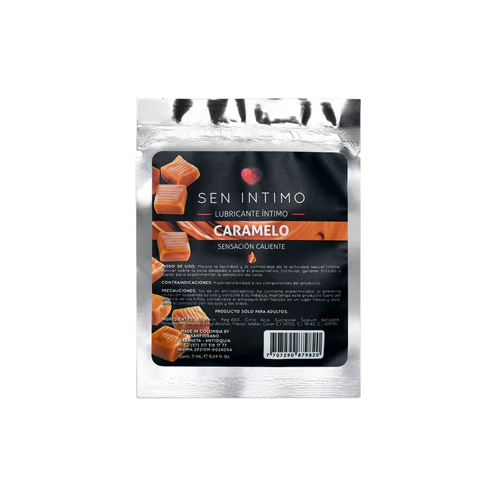 LUBRICANTE CALIENTE SA CHET CARA MELO X 7