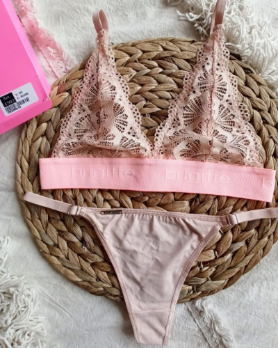 Conjunto Brigitte 1502 T:100 C:Rosé