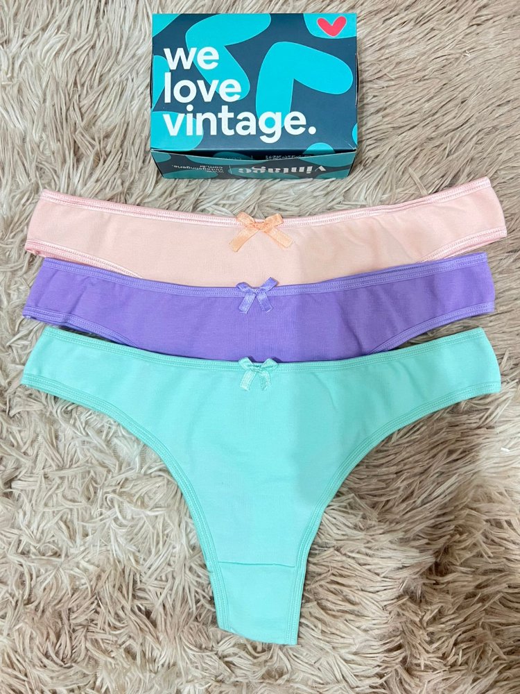 PACK VINTAGE 4074 X3 LESS DE ALGODÓN