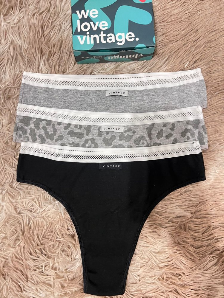 PACK VINTAGE 4084 X3 LESS TIRO ALTO Y PUNTILLA