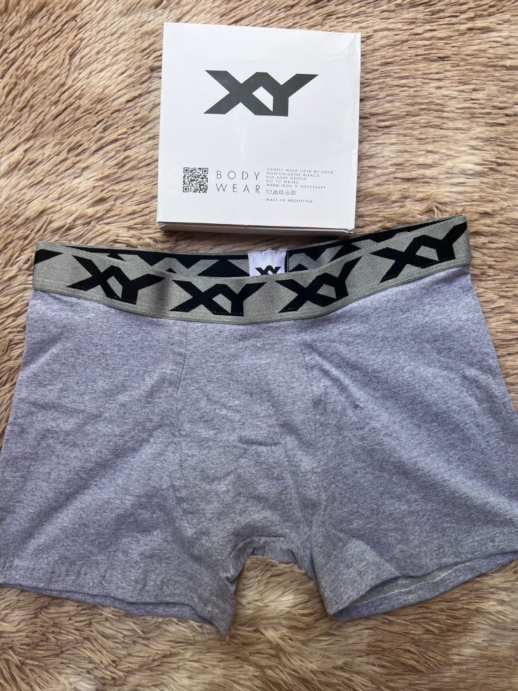 BÓXER XY 1387 T:XL C: GRIS