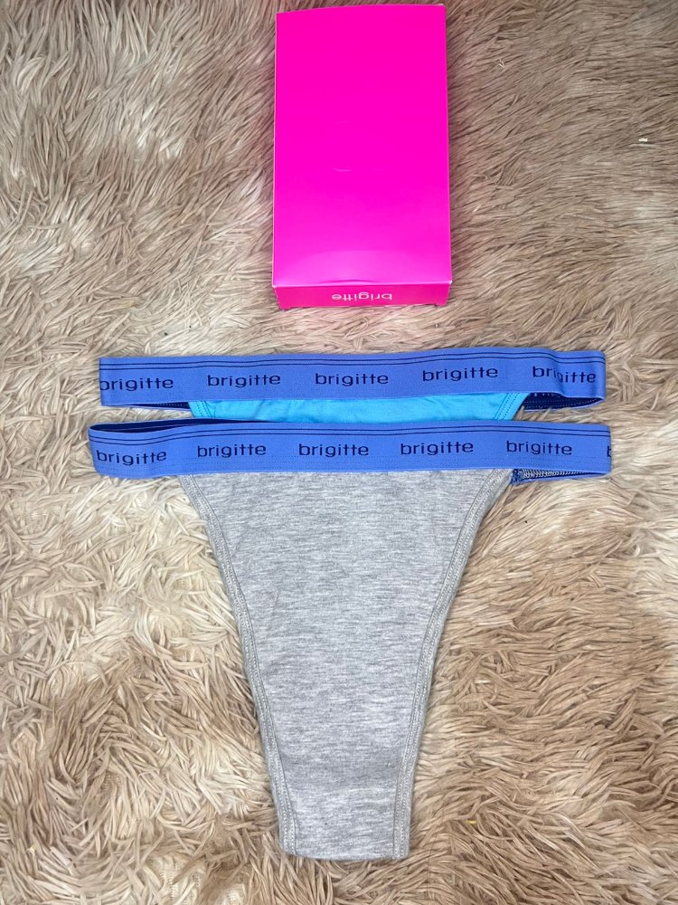 PACK BRIGITTE 800 X2 LESS TIRO ALTO DE ALGODÓN