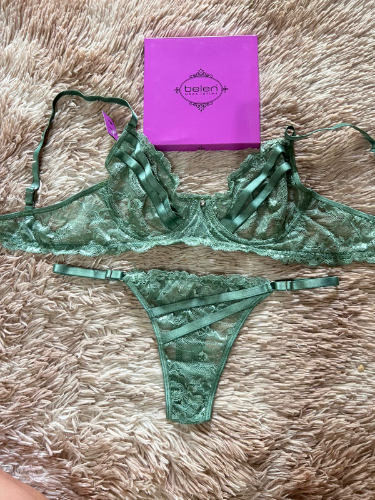 CONJUNTO BELÉN 4275 T:90 C:VERDE AZULADO