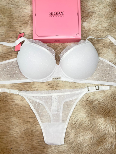 CONJUNTO SIGRY 1428 T:90 C:BLANCO