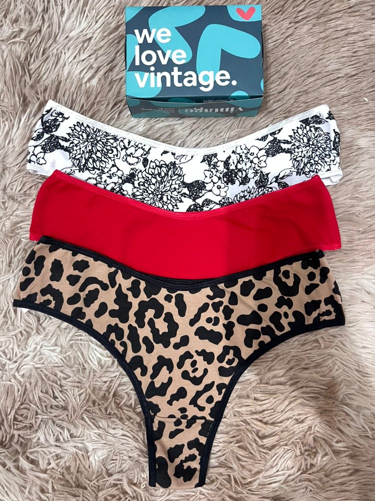 PACK VINTAGE 5080 X3 CULOTTE LESS DE ALGODÓN