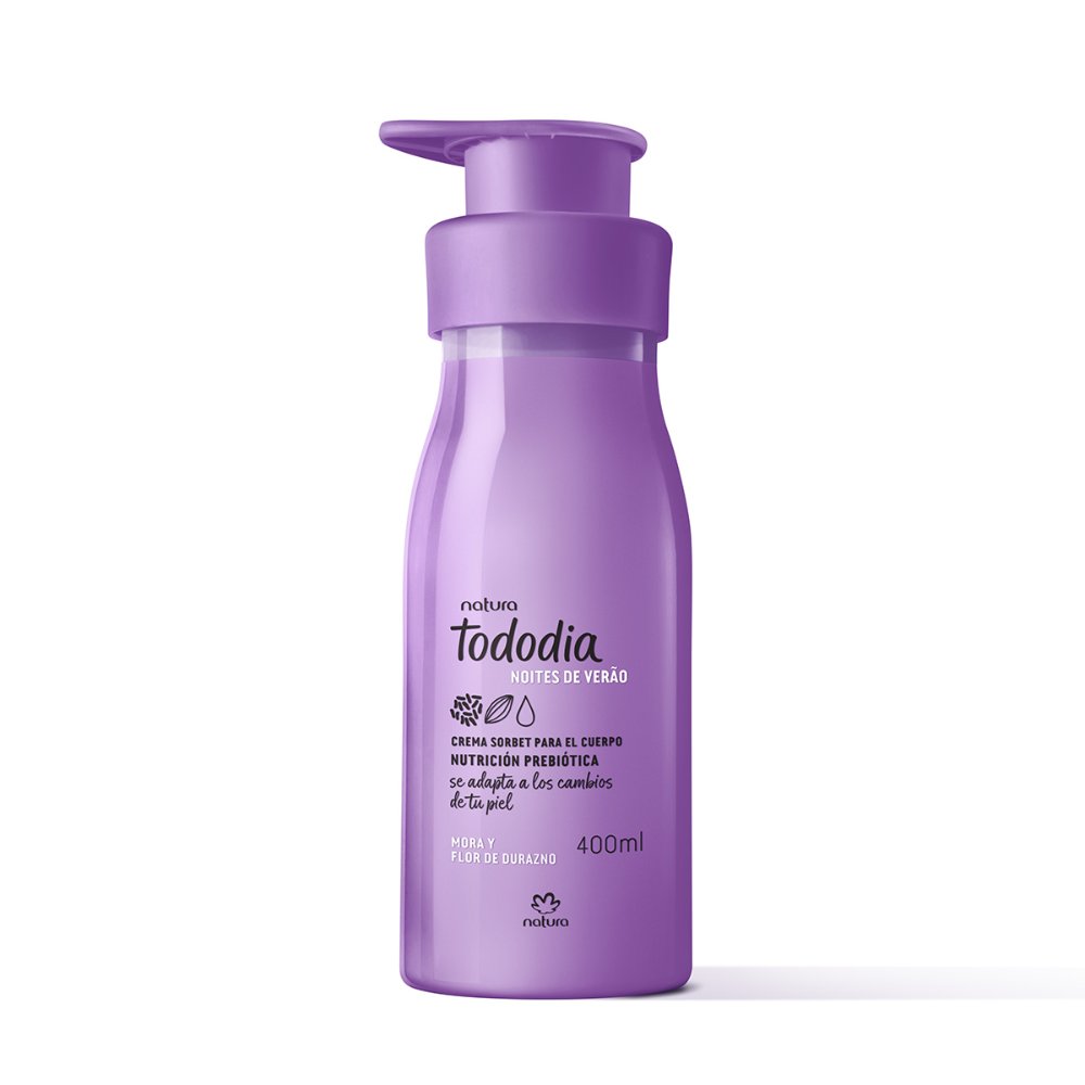 Hidratante Tododia 400ml Mora y Flor de Durazno