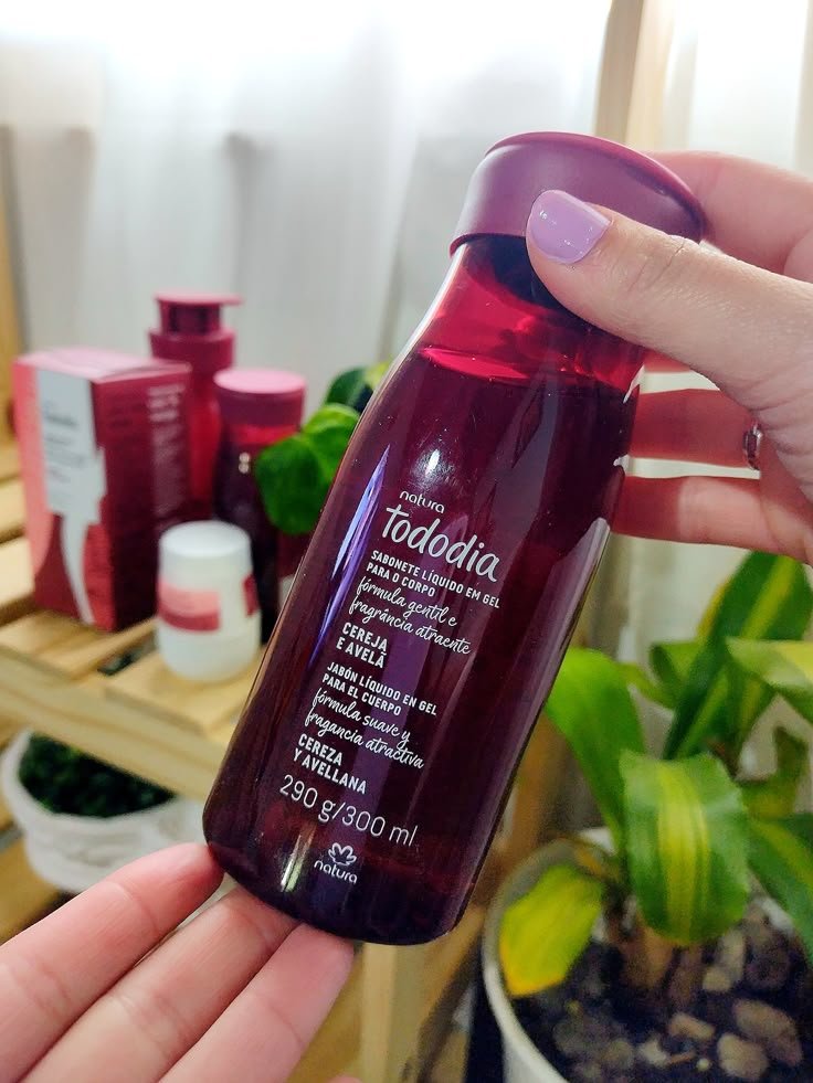 Jabón liquido Tododia Cereza y avellana  300ml