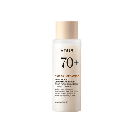 anua - Rice 70 Glow Milky Toner Mini