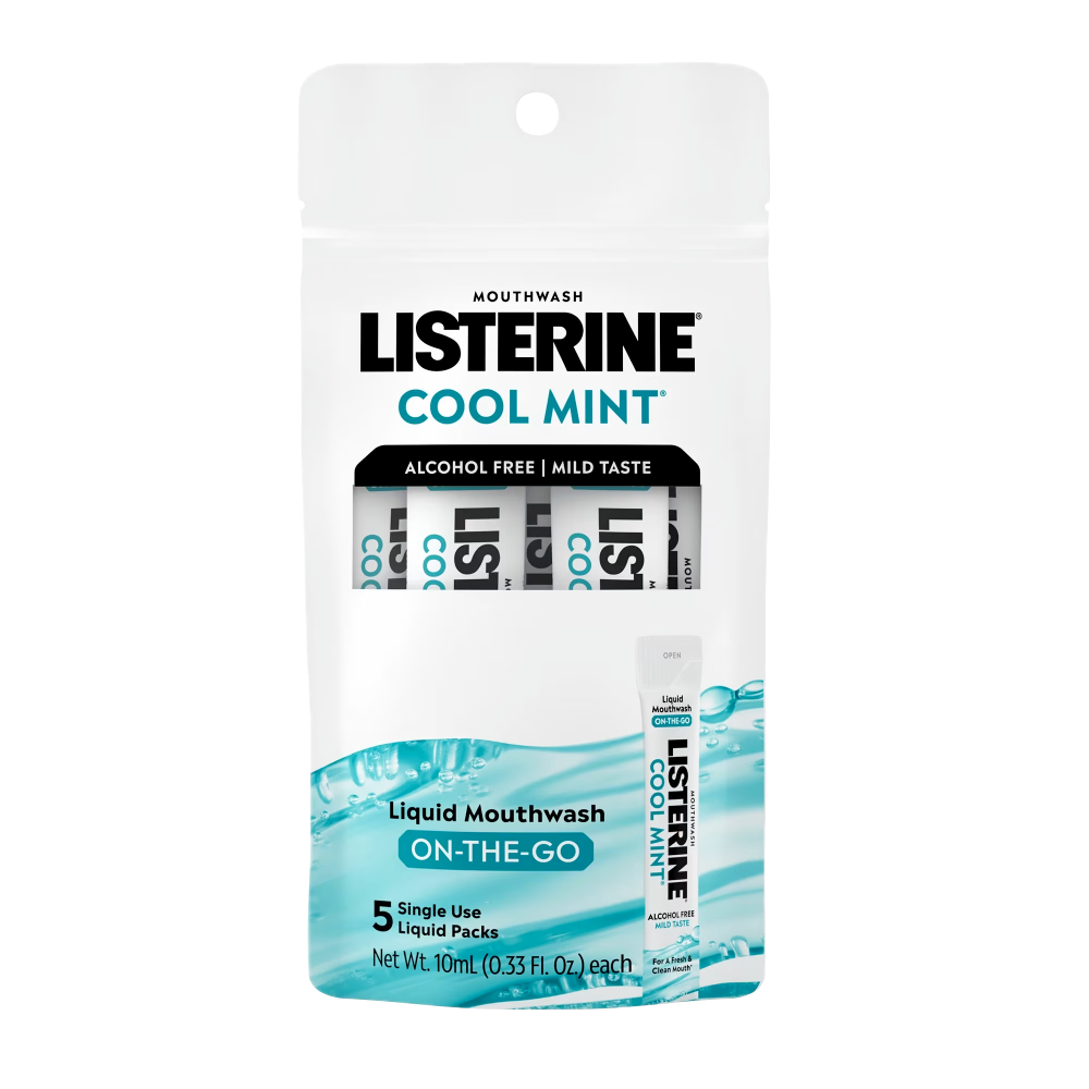 Listerine - Liquid Mouthwash On The Go - Cool Mint