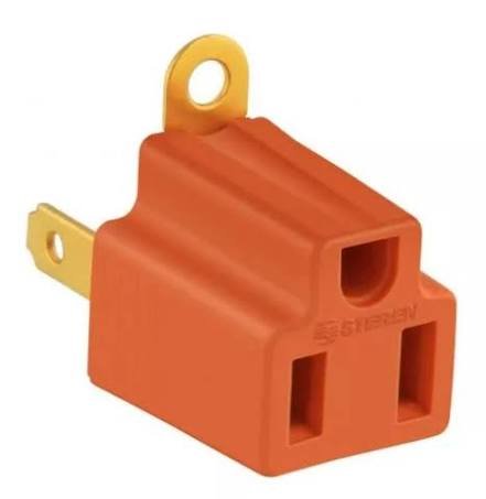 ADAPTADOR 3X2 ENCHUFE-TOMA AMERICANO SEMILIC