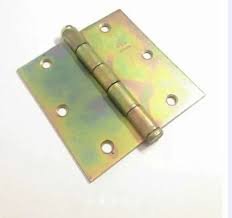 BISAGRA H. GALVANIZADA AMARILLA 3"X 3"