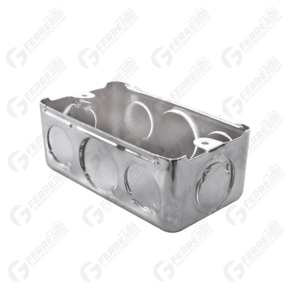CAJETIN METALICO 4 X 2 1/2 - 3/4 CLASSIC LUX