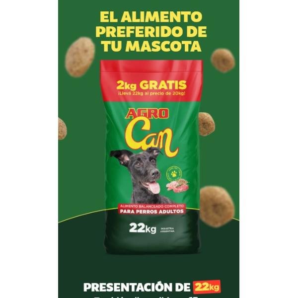 AGROCAN ADULTO 22KG