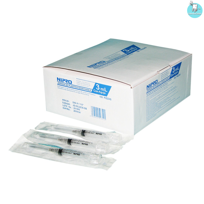 CAJA DE JERINGA 3 ML