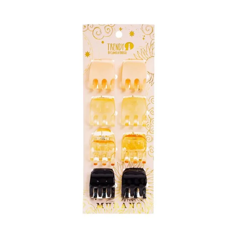 Hair Clips Mini x8 Trendy