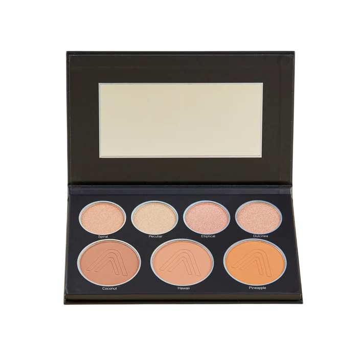 Paleta de Contornos e Iluminadores Glam Back Atenea