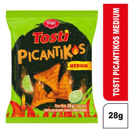 TOSTI PICANTIKOS MEDIUM 28g