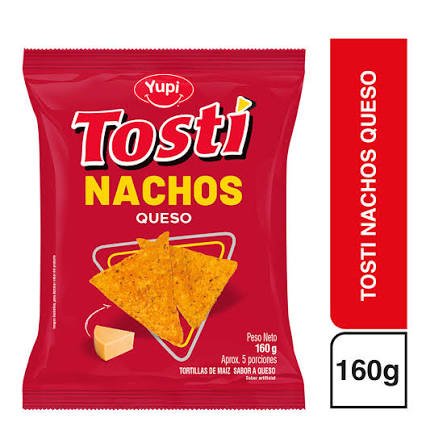 TOSTI NACHOS QUESO 28g