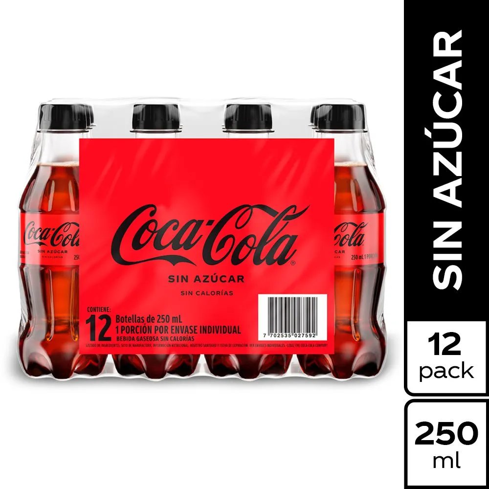 COCA COLA ZERO 250ml