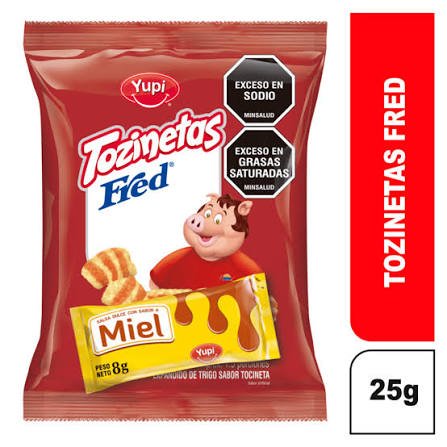 TOZINETAS FRED 25g
