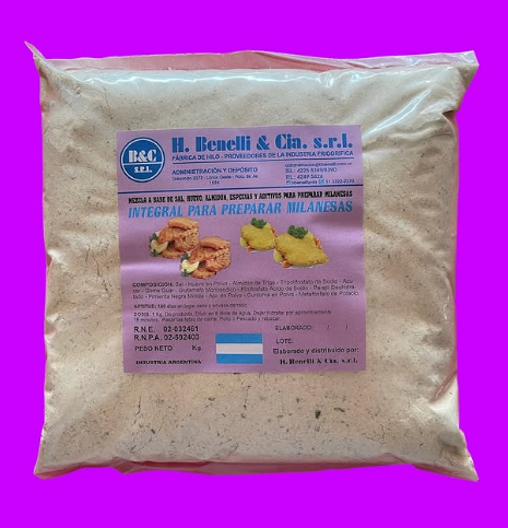INTEGRAL MILANESA BENELLI X KG