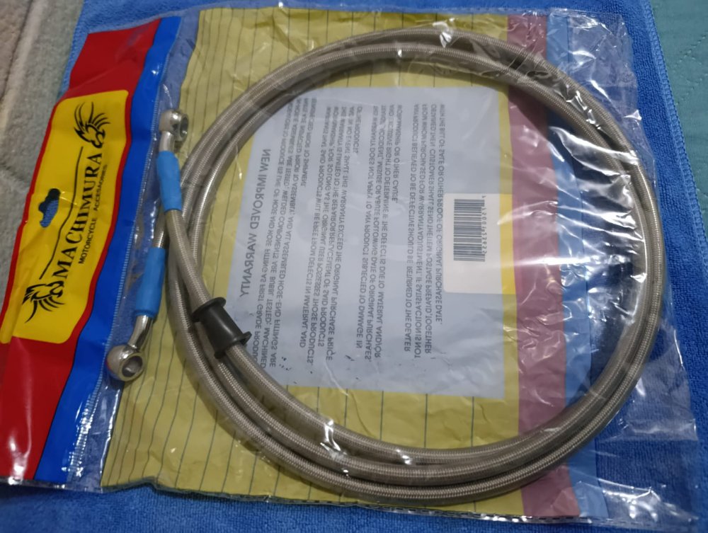 28151G   MANGUERA DE FRENO UNIVERSAL 2.15 MTS GRIS / UNIVERSAL - GENERICO