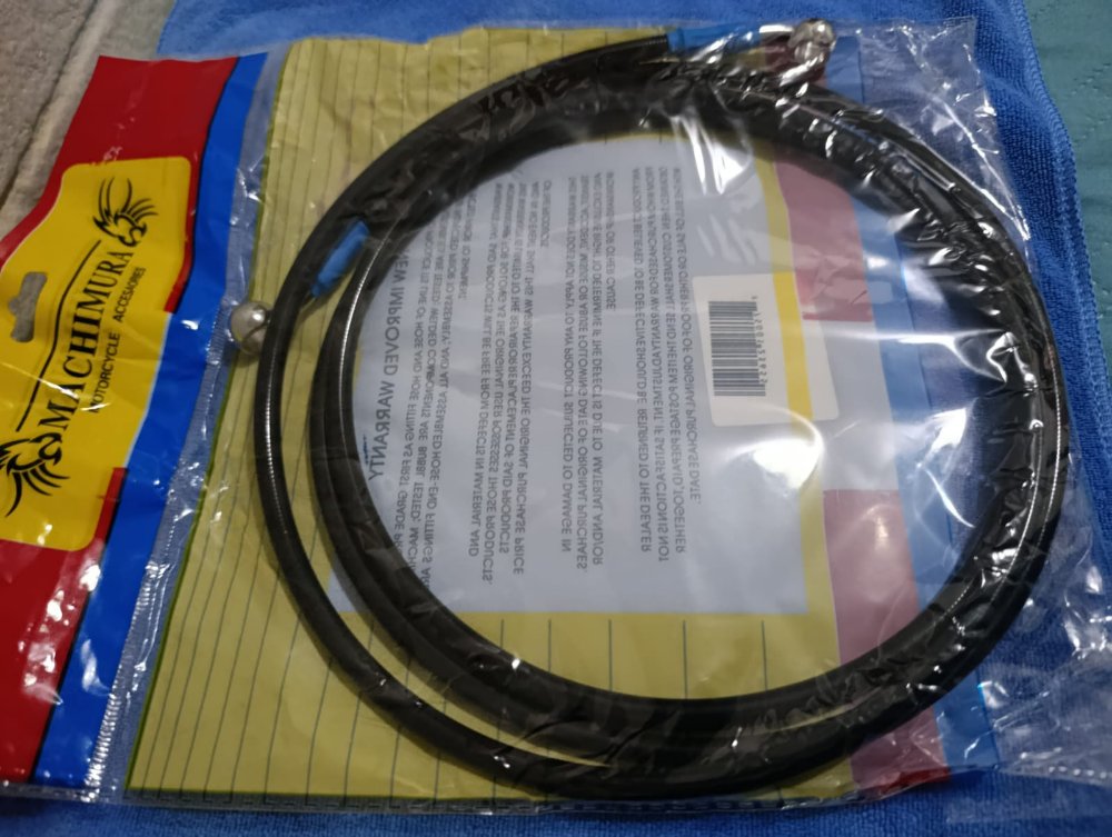 28151N   MANGUERA DE FRENO UNIVERSAL 2.15 MTS NEGRO / UNIVERSAL - GENERICO