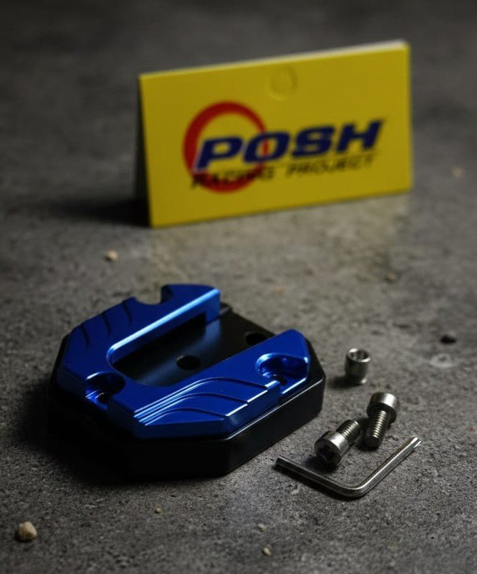 W-0067A   BASE DE PATA LATERAL UNIVERSAL AZUL - GENERICO
