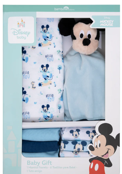 PACK BAMBINO MICKEY 8 PCS  L1