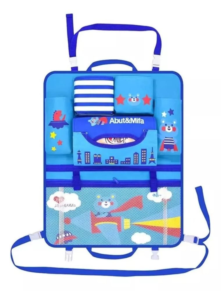 ORGANIZADOR AUTO AZUL L2