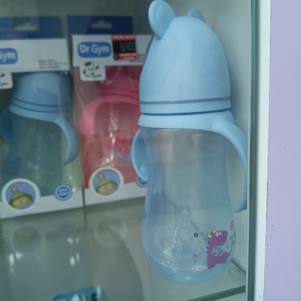 MAMADERA DR GYM 300ML CELESTE L1