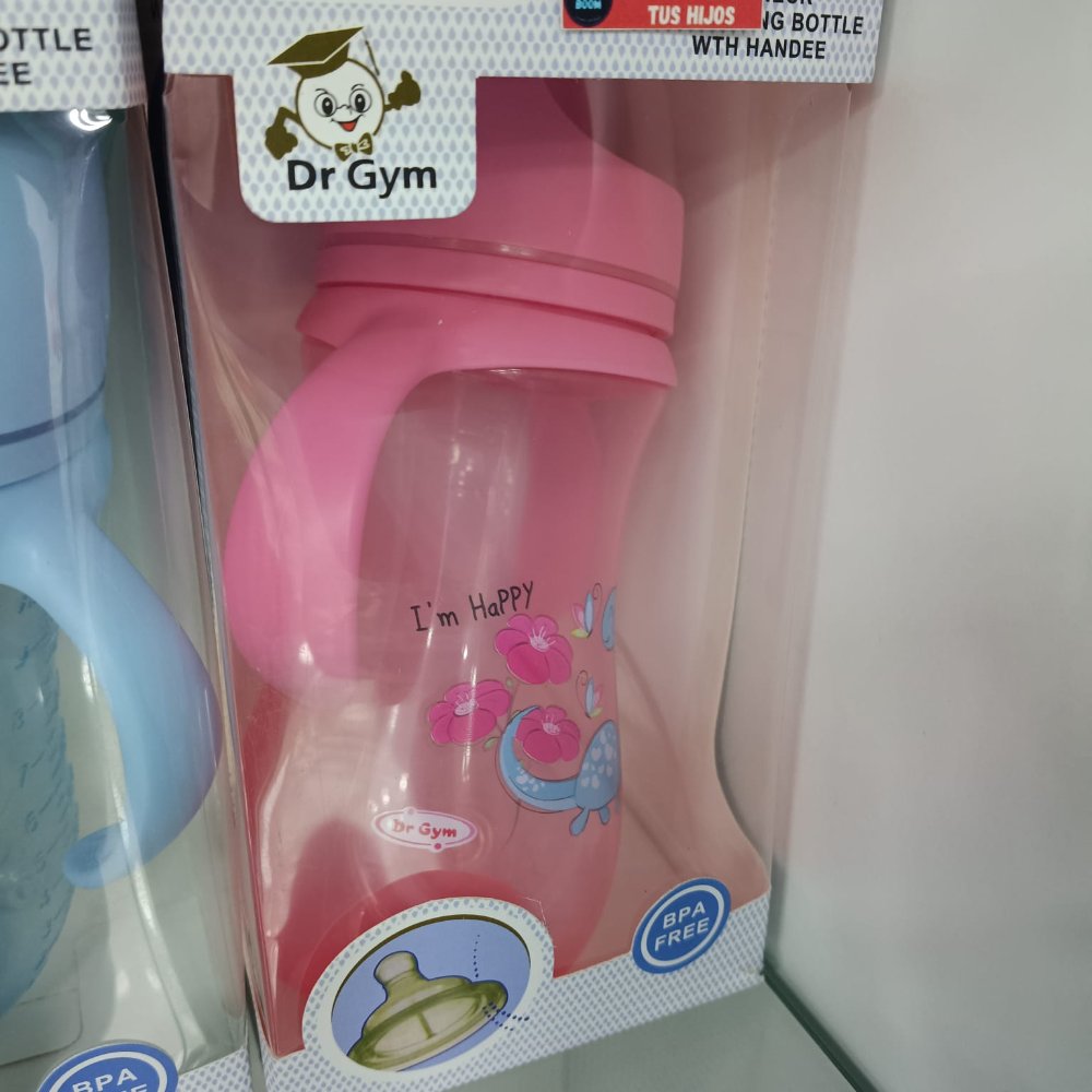 MAMADERA DR GYM 300ML ROSADO L1