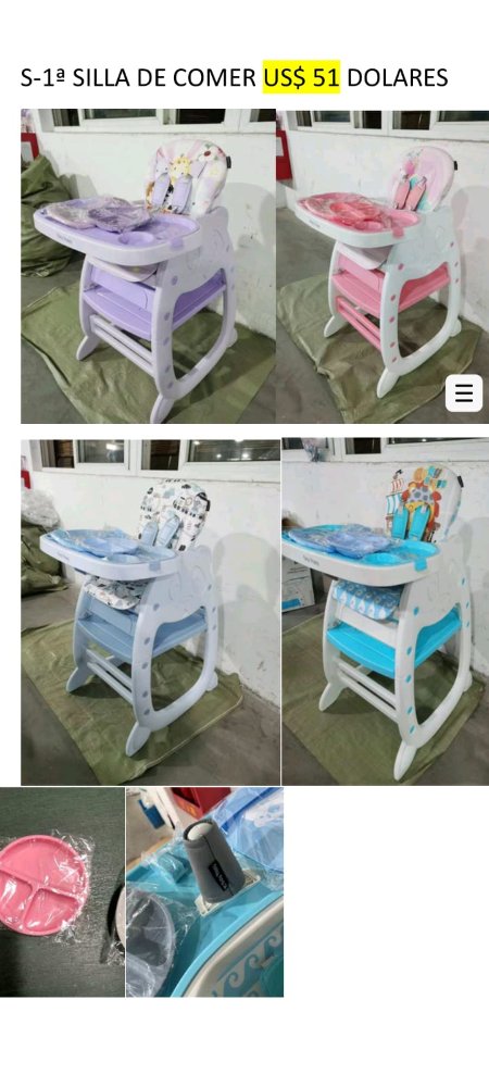 SILLA COMER ESCRITORIO AZUL L3