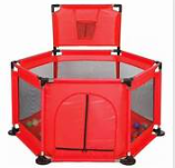 CORRAL EXAGONAL   ROJO L1