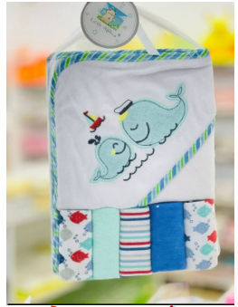 PACK TOALLITAS NIÑO 6PCS L1