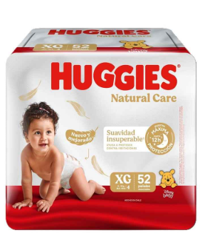 HUGGIES NATURAL CARE XG