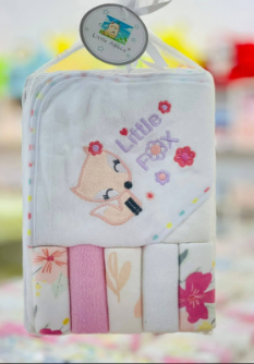 PACK TOALLAS 6 PCS NIÑA