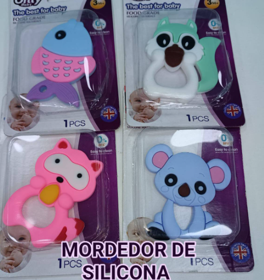 MORDEDOR  SILICONA FIGURAS L1