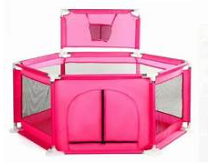 CORRAL EXAGONAL ROSADO L1
