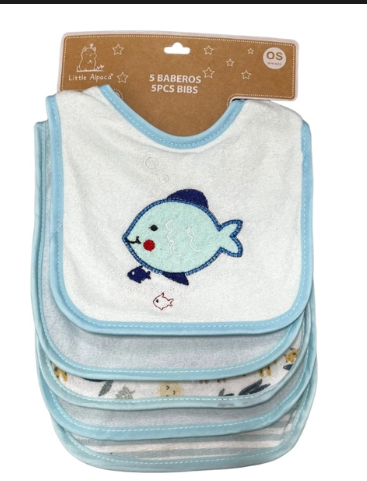 SET BABERO 5PCS NIÑO  L3